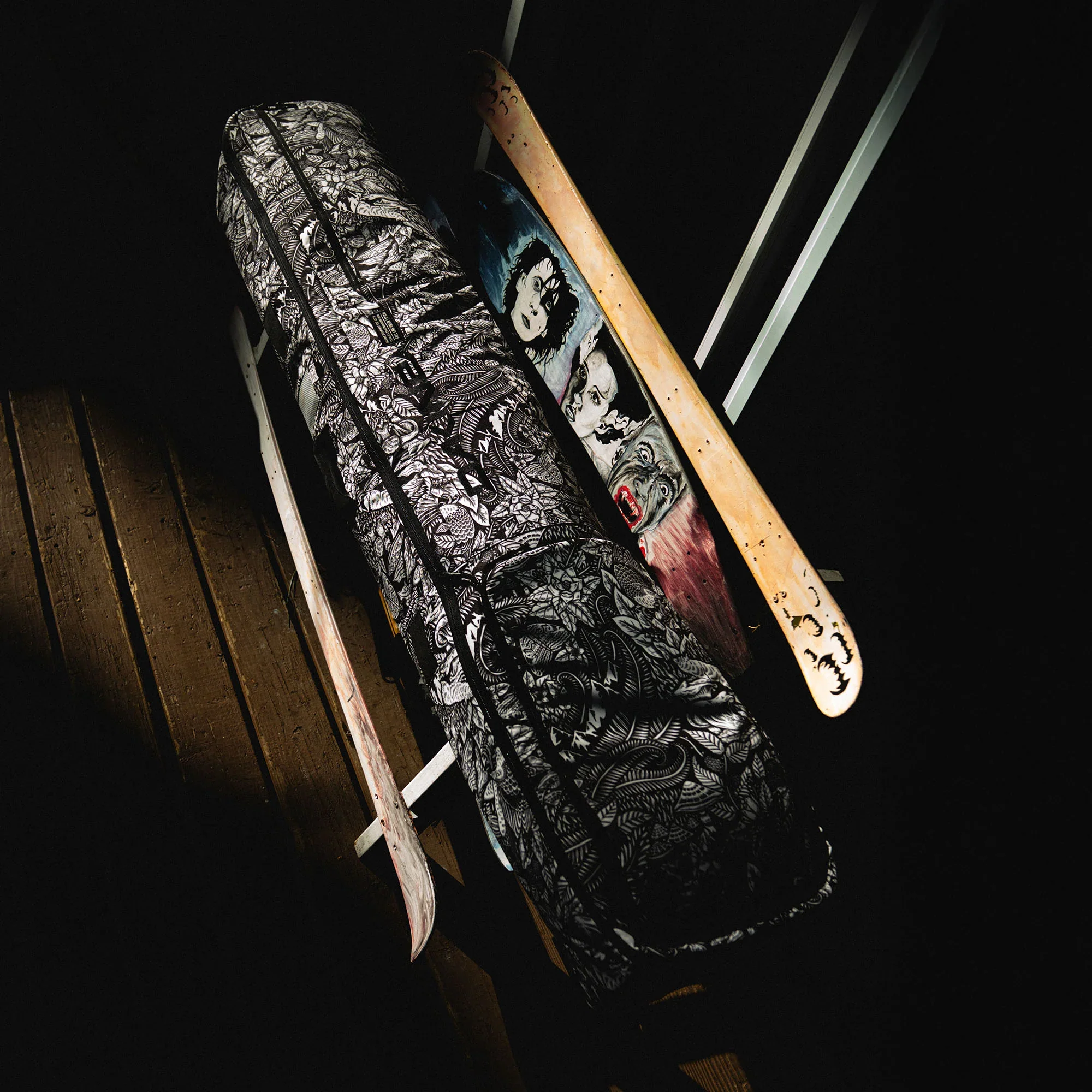 Fall Line Ski Roller Bag - Kingdom Black - Image 3