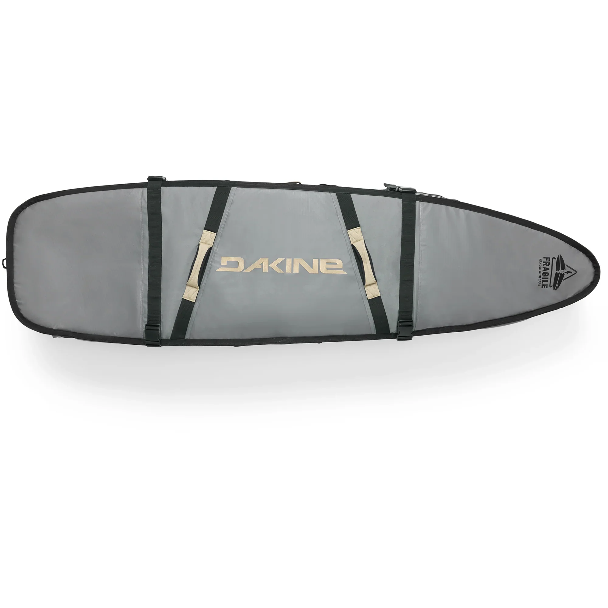 World Traveler Quad Surfboard Roller Bag - Castlerock/Stone